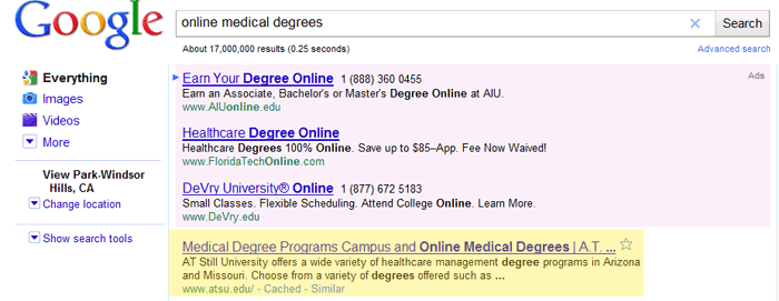 SEO for Degree Programs