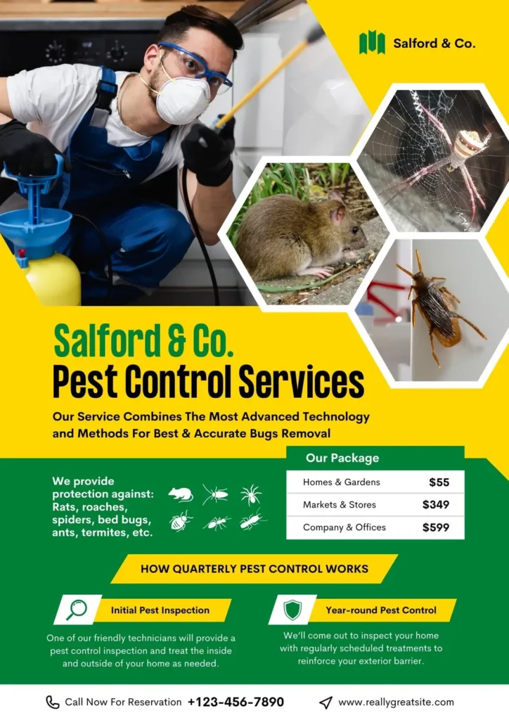Pest Control Web Design
